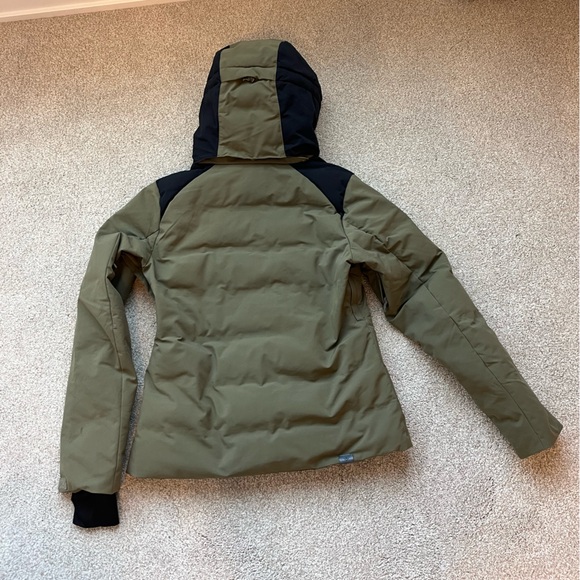 Women’s Roxy Olive Green Hooded Jacket - Picture 2 of 4